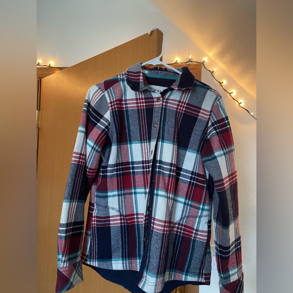 Plaid jacket, fleeced lined - Picture 3 of 3